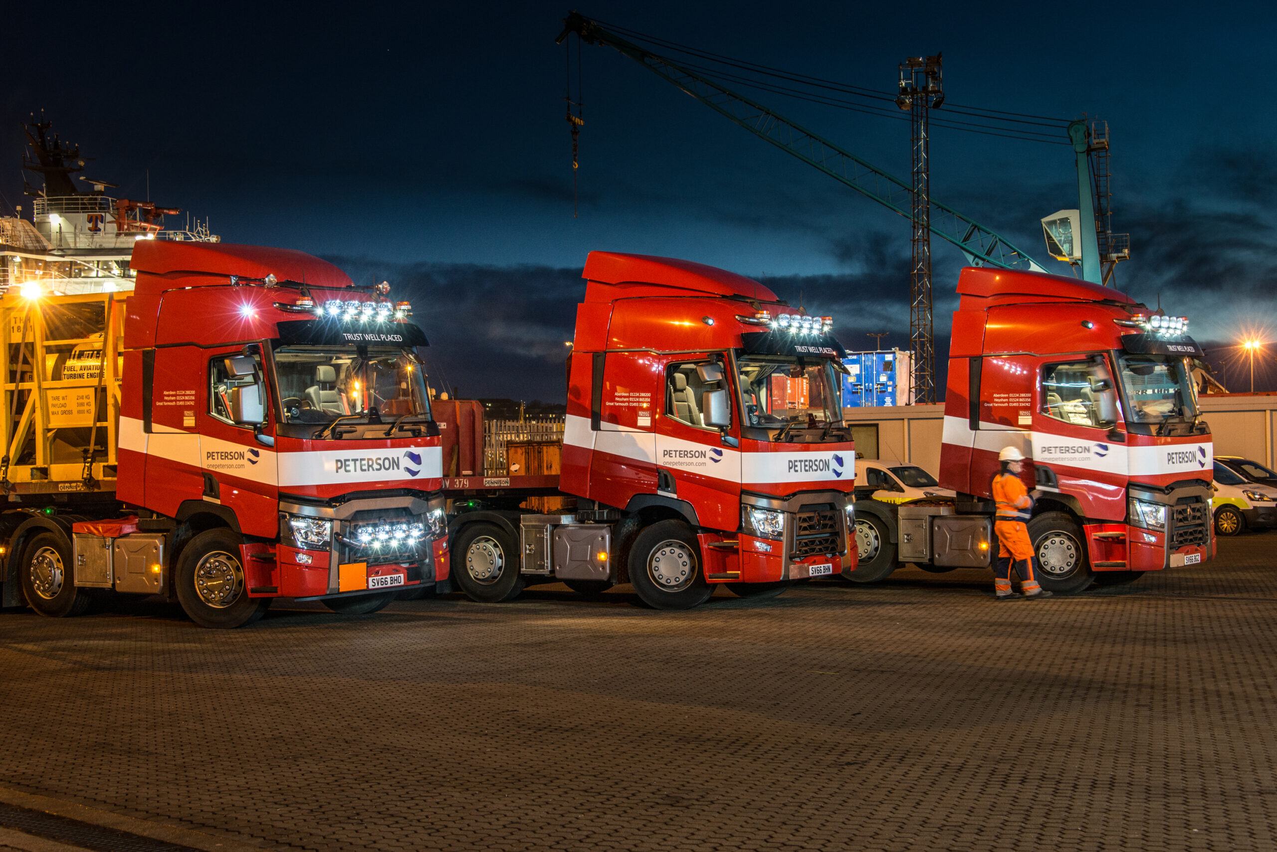 Peterson supply chain partner – road transportation