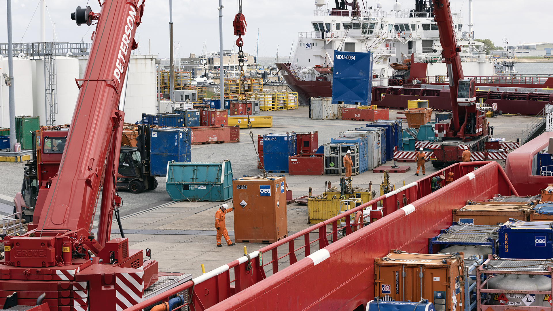 Peterson Supply Chain partner – stevedoring